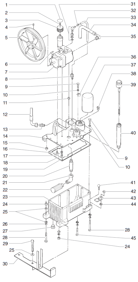 PowrTwin 6900XLT Hydraulic System Parts